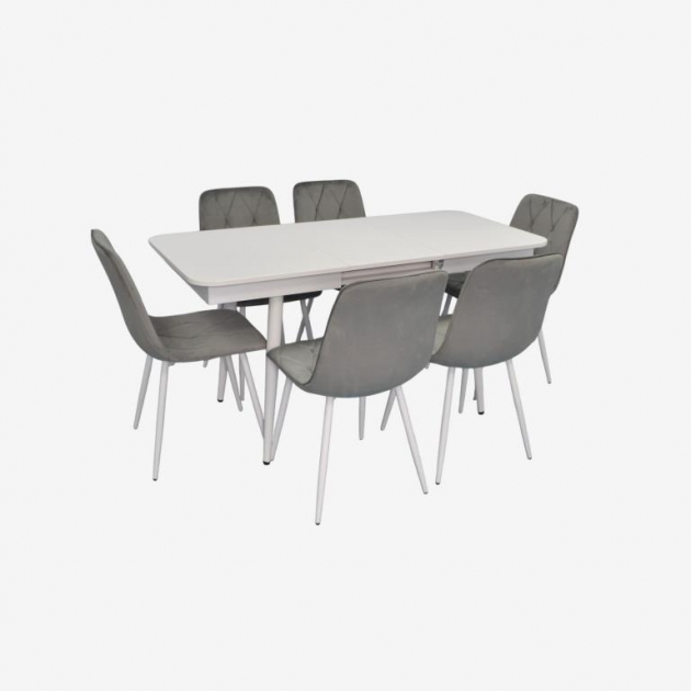 DT 431-1R Wh + 6 YTC-080Wh BLU-13 (Light grey)