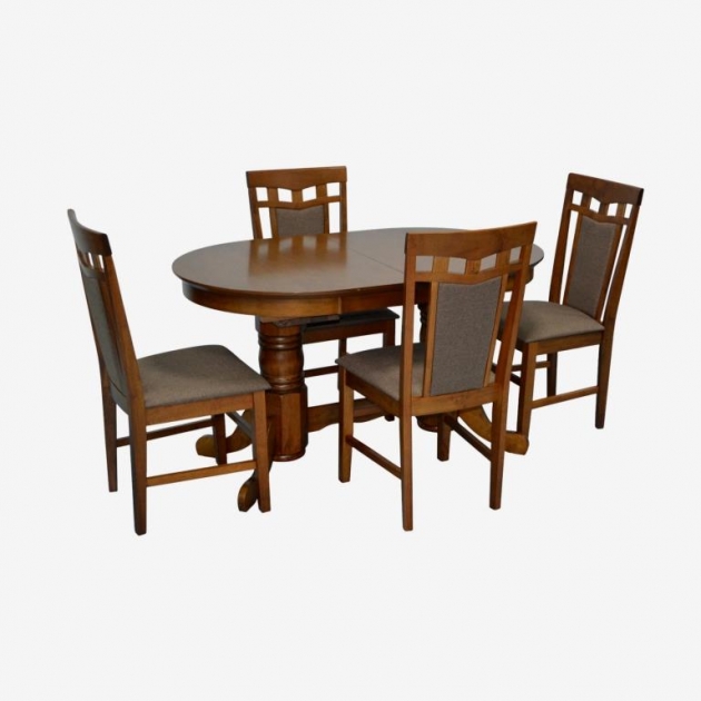 HV-31N Burnish oak + 4 Deepa R Burnish oak/Ekea12 Dark Brown