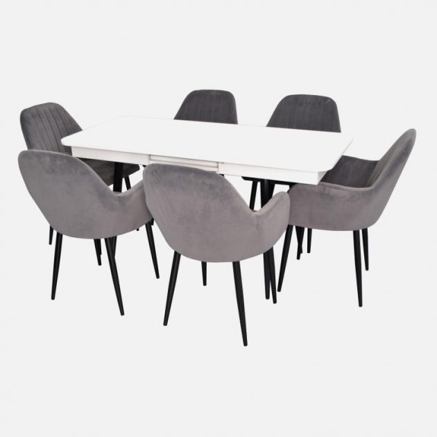 DT-432-1R B + 6 LC-621B Dark Grey 57