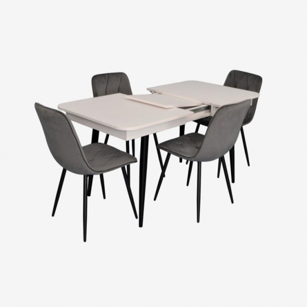 DT 431-1R B + 4 YTC-080B BLU-14 (Dark grey)