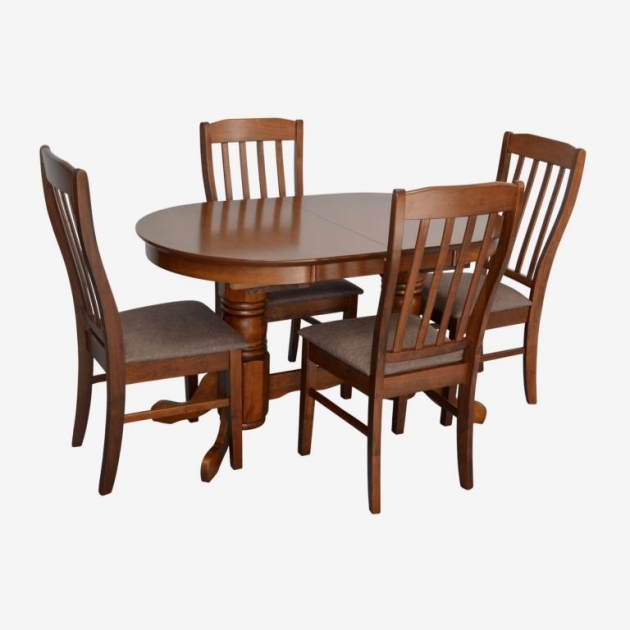 HV-31N Burnish oak + 4 Wenyi Burnish oak/Ekea12 Dark Brown