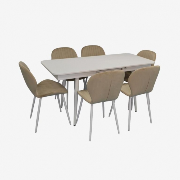 DT 432-1R Wh + 6 YTC-064Wh UF910-01 (Light beige)
